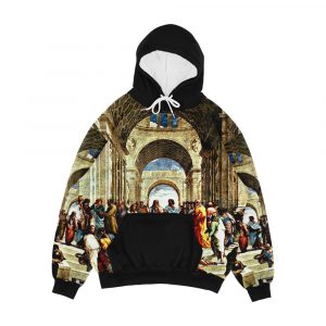 Raphael School Of Athens 1511 Men's All-Over-Print Hoodie