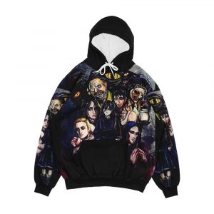Re7 Everybody s Dead Men's All-Over-Print Hoodie