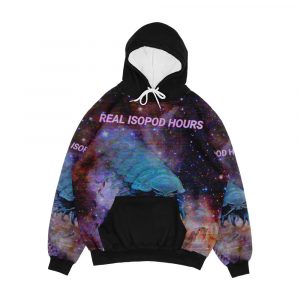 Real Isopod Hours Men's All-Over-Print Hoodie