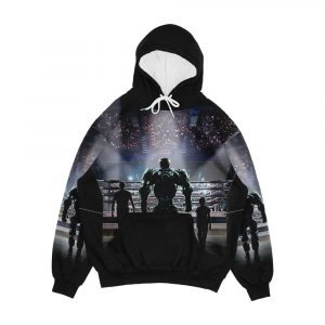 Real Steel Movie Men's All-Over-Print Hoodie