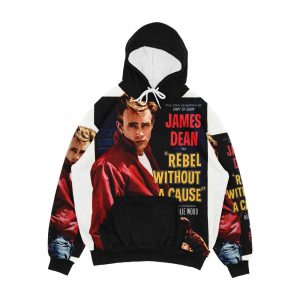 Rebel Men's All-Over-Print Hoodie