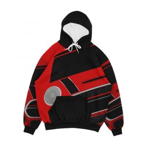 Red Italian Job Men's All-Over-Print Hoodie