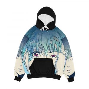 Rei Ayanami Neon Genesis Evangelion Men's All-Over-Print Hoodie