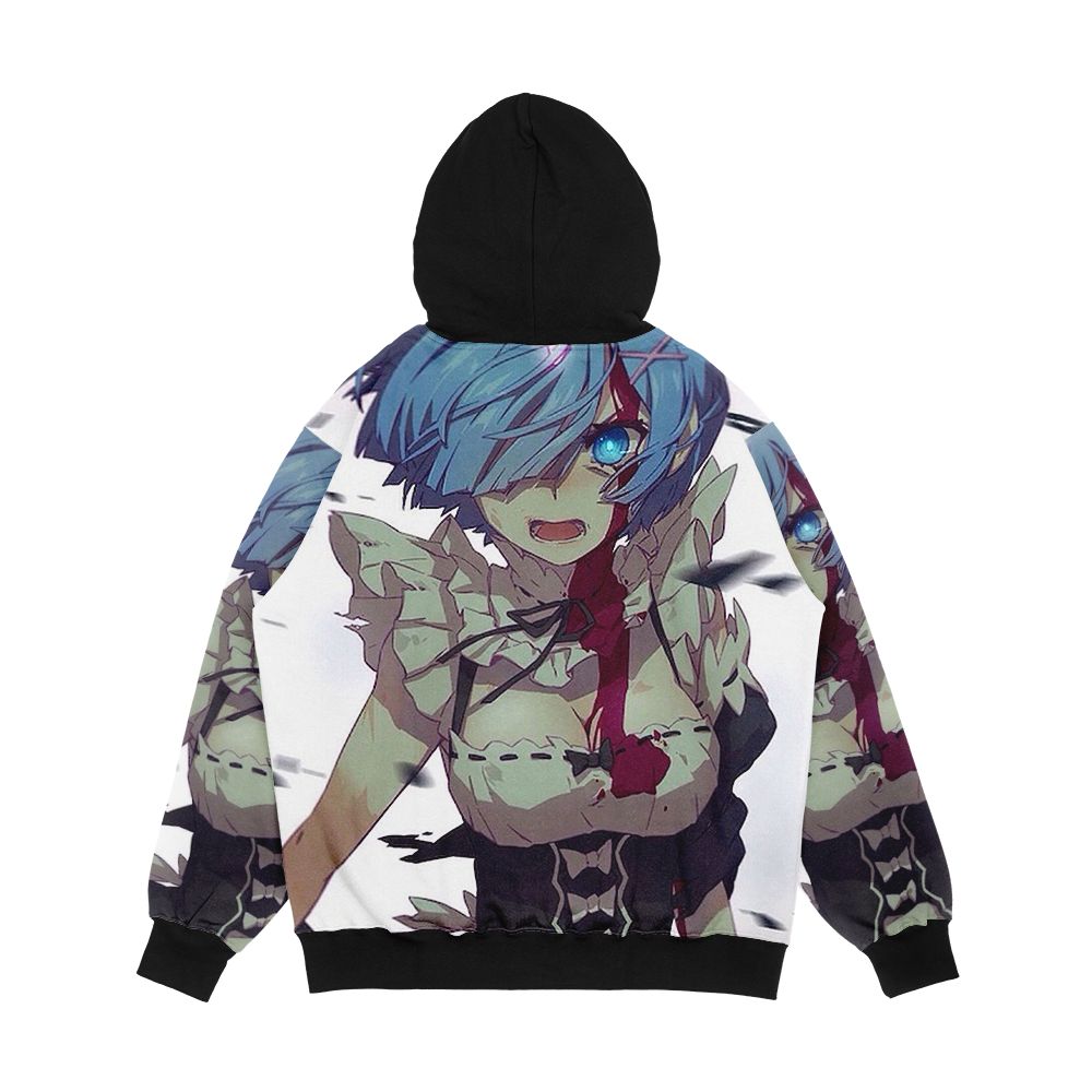 Rem're Zero Men's All-Over-Print Hoodie - Image 2