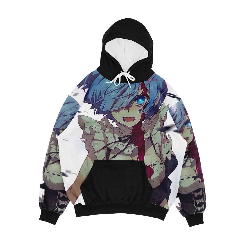 Rem're Zero Men's All-Over-Print Hoodie