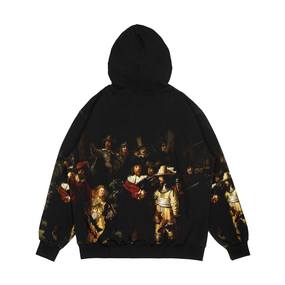 Rembrandt Master Of Art Vol 1 Men's All-Over-Print Hoodie - Image 2