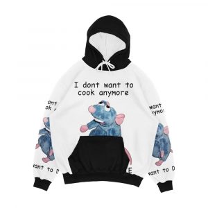 Remy Doesn T Want To Cook Anymore Men's All-Over-Print Hoodie