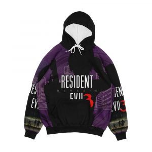 Resident Evil 3 Nemesis Minimalist Print Men's All-Over-Print Hoodie