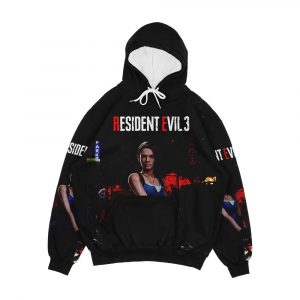 Resident Evil R3Make Jill Men's All-Over-Print Hoodie