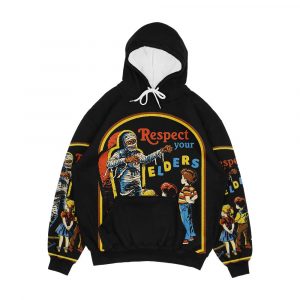 Respect Your Elders Men's All-Over-Print Hoodie