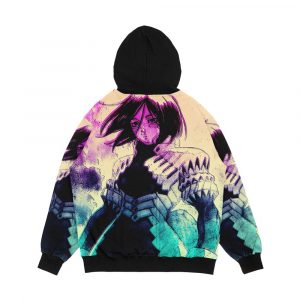 Alternative view of Resurrection Battle Angel Alita Gunnm Men's All-Over-Print Hoodie