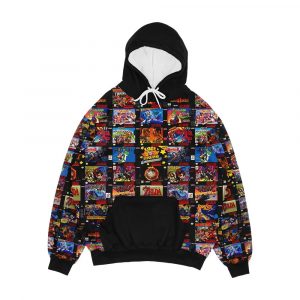 Retro Gaming Boxes Men's All-Over-Print Hoodie