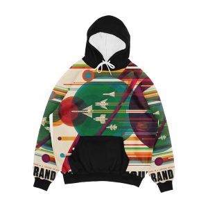 Retro Space Poster The Grand Tour Men's All-Over-Print Hoodie