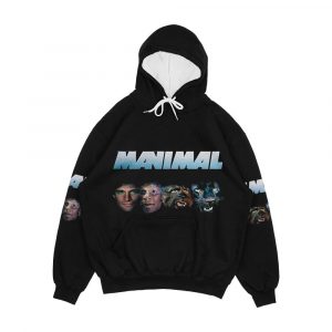 Retro Tv Program Manimal Artwork Men's All-Over-Print Hoodie