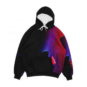 Retrowave Vr Guy Men's All-Over-Print Hoodie