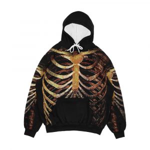 Rib Cage Tee Men's All-Over-Print Hoodie