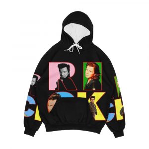 Rick Astley Pop Art Rick Men's All-Over-Print Hoodie
