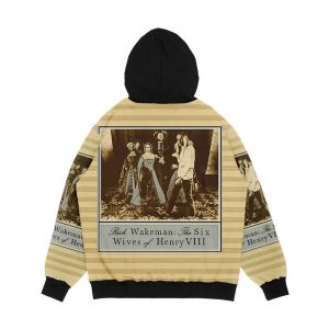 Alternative view of Rick Wakeman The Six Wives Of Henry Viii 1973 Men's All-Over-Print Hoodie