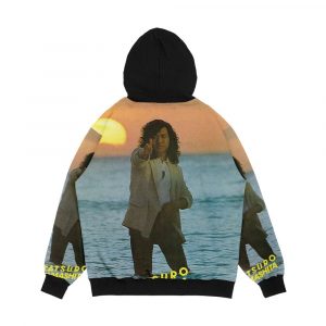 Alternative view of Ride On Time 1980 Tatsuro Yamashita Men's All-Over-Print Hoodie