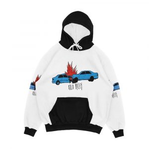 Rilo Kiley Car Crash Men's All-Over-Print Hoodie