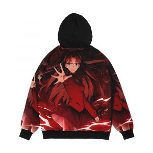 Alternative view of Rin Tohsaka Men's All-Over-Print Hoodie