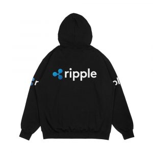 Alternative view of Ripple Xrp Crypto Men's All-Over-Print Hoodie