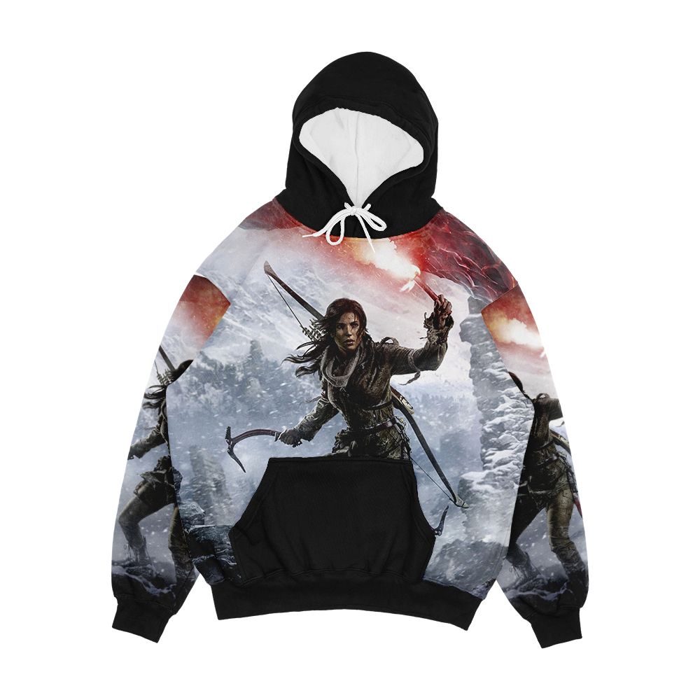 Rise Of The Tomb Raider Men's All-Over-Print Hoodie