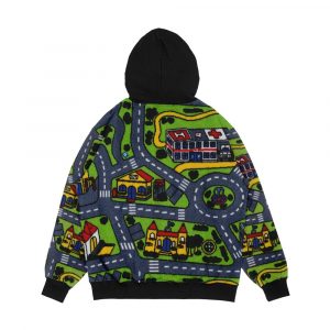 Alternative view of Road Carpet Men's All-Over-Print Hoodie