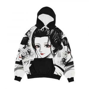 Robin Geisha Men's All-Over-Print Hoodie