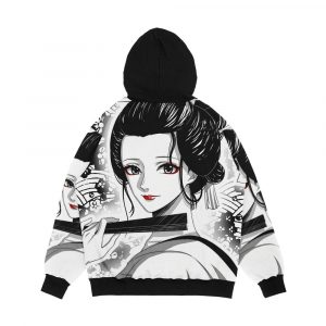 Alternative view of Robin Geisha Men's All-Over-Print Hoodie