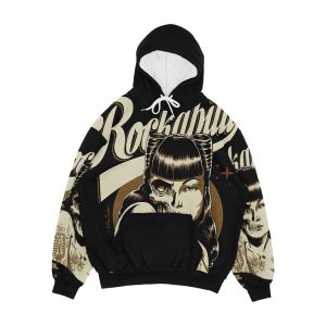 Rockabilly Girl Men's All-Over-Print Hoodie