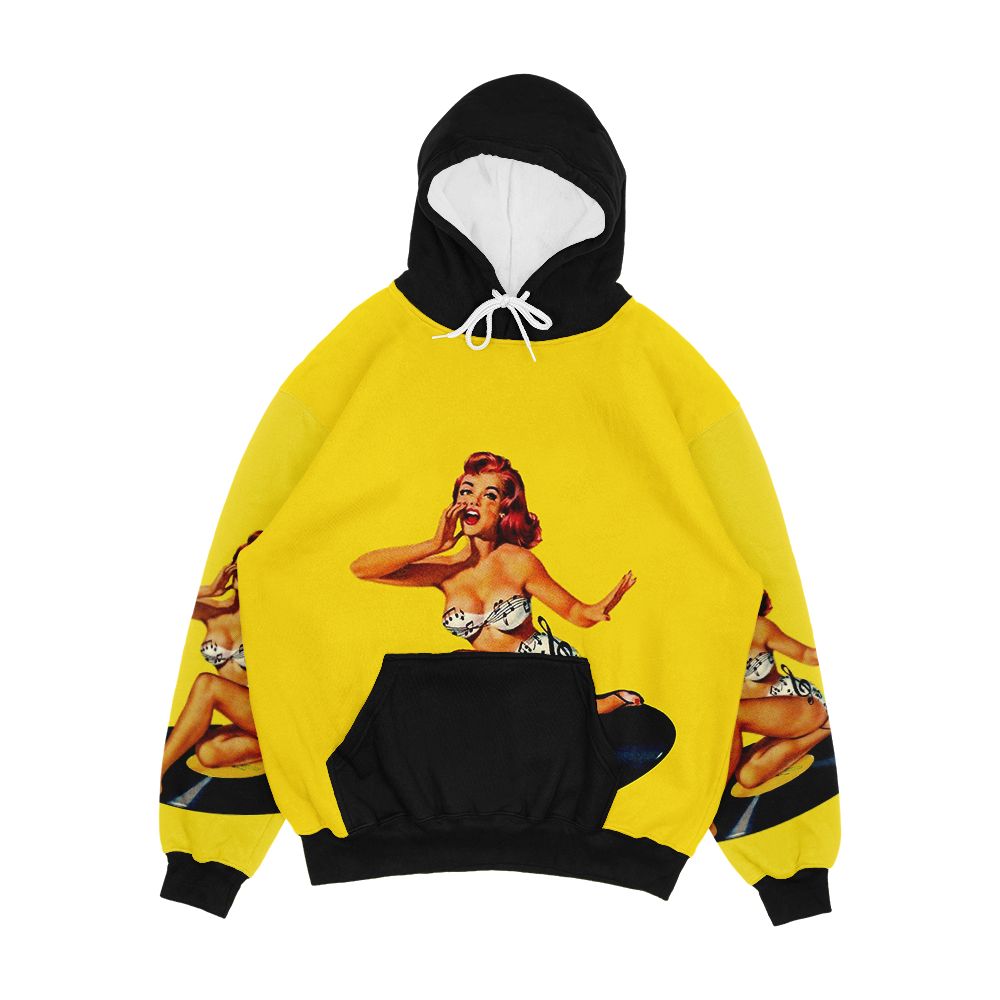 Rockabilly Goddess Men's All-Over-Print Hoodie