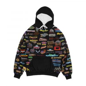 Roller Coasters Men's All-Over-Print Hoodie