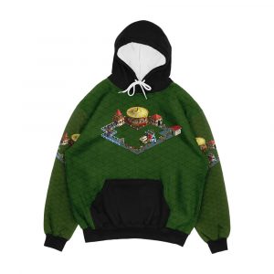 Rollercoaster Tycoon Merry Go Round Men's All-Over-Print Hoodie