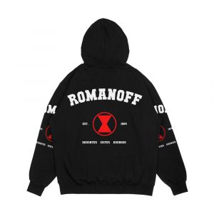 Alternative view of Romanoff Est 1984 Widow Tribute Men's All-Over-Print Hoodie