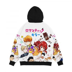 Alternative view of Romantic Killer Men's All-Over-Print Hoodie