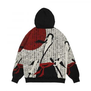 Alternative view of Ronin Men's All-Over-Print Hoodie