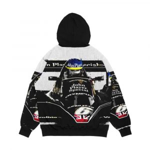 Alternative view of Ronnie Peterson Lotus 79 Men's All-Over-Print Hoodie