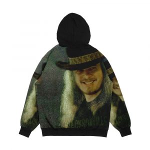 Alternative view of Ronnie Van Zant Men's All-Over-Print Hoodie