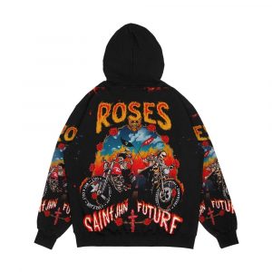 Alternative view of Roses Saint Jhn Men's All-Over-Print Hoodie