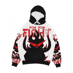 Row Row Fight The Power Men's All-Over-Print Hoodie
