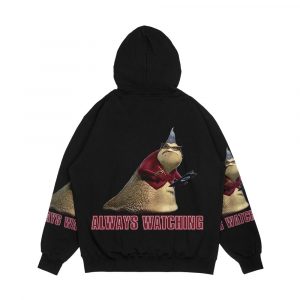 Alternative view of Roz From Monster s Inc Men's All-Over-Print Hoodie