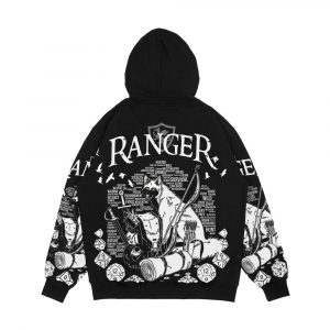 Alternative view of Rpg Class Series Ranger White Version Men's All-Over-Print Hoodie