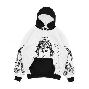 Rude Man Who Shushes Please Call Men's All-Over-Print Hoodie