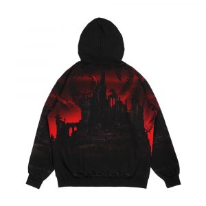 Alternative view of Ruin Men's All-Over-Print Hoodie