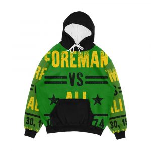 Rumble In The Jungle Men's All-Over-Print Hoodie