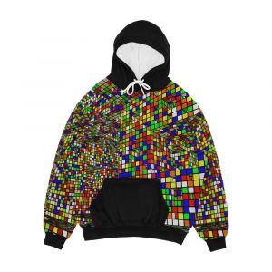 Rumik s Cube Men's All-Over-Print Hoodie