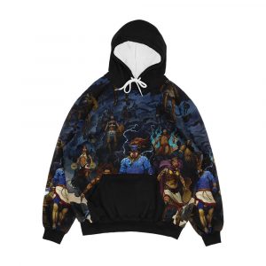 Runequest Roleplaying In Glorantha Heroes Of Orlanth By Andrey Fetisov Men's All-Over-Print Hoodie