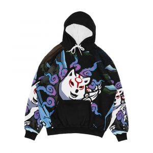 Running Through Kamui Men's All-Over-Print Hoodie