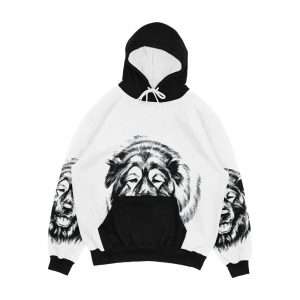 Russian Bear Dog Men's All-Over-Print Hoodie